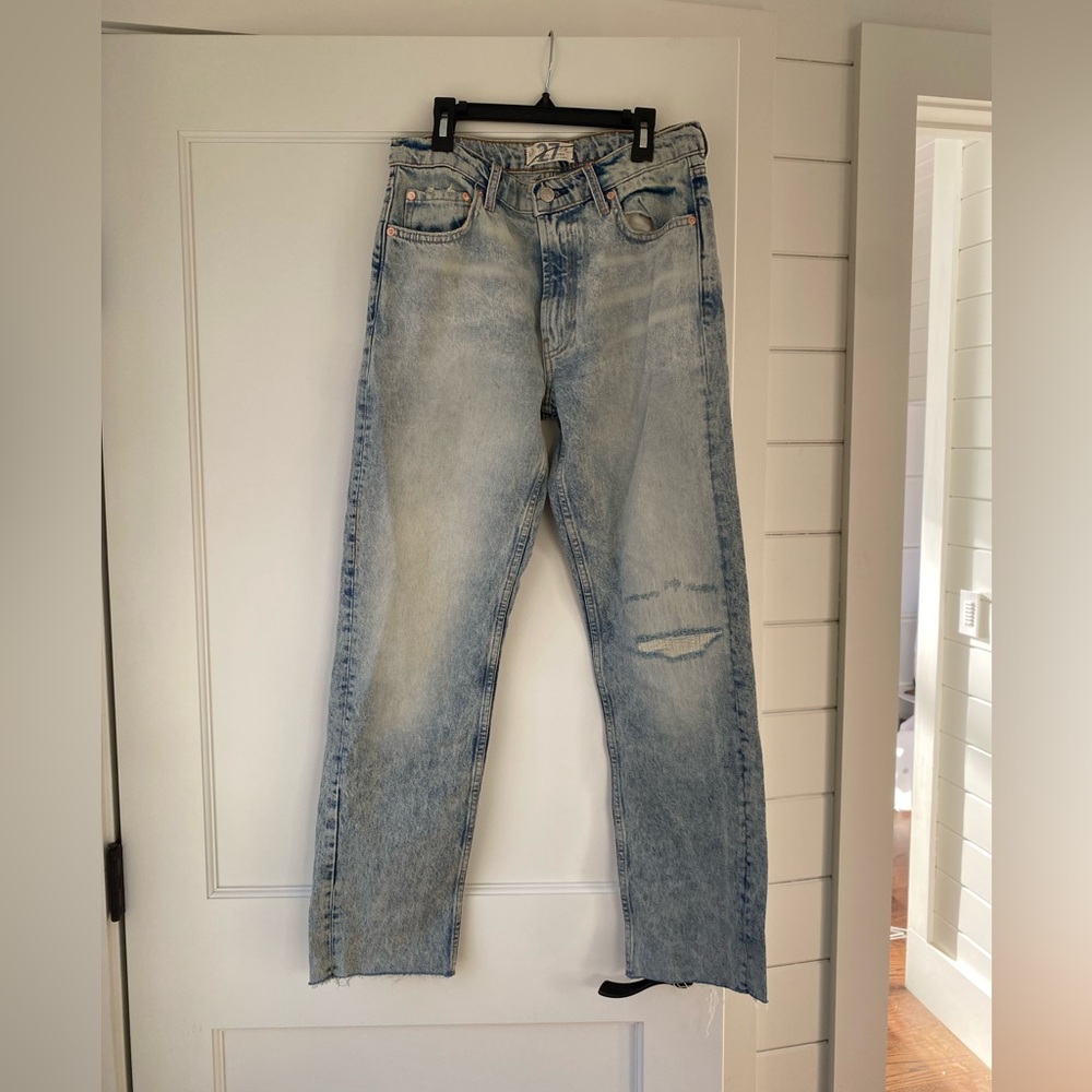 Free people straight leg jeans